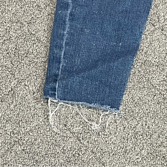 Vigoss Marley Super Skinny Distressed Blue Denim Jeans Womens Size 29 Stretch - Picture 9 of 12